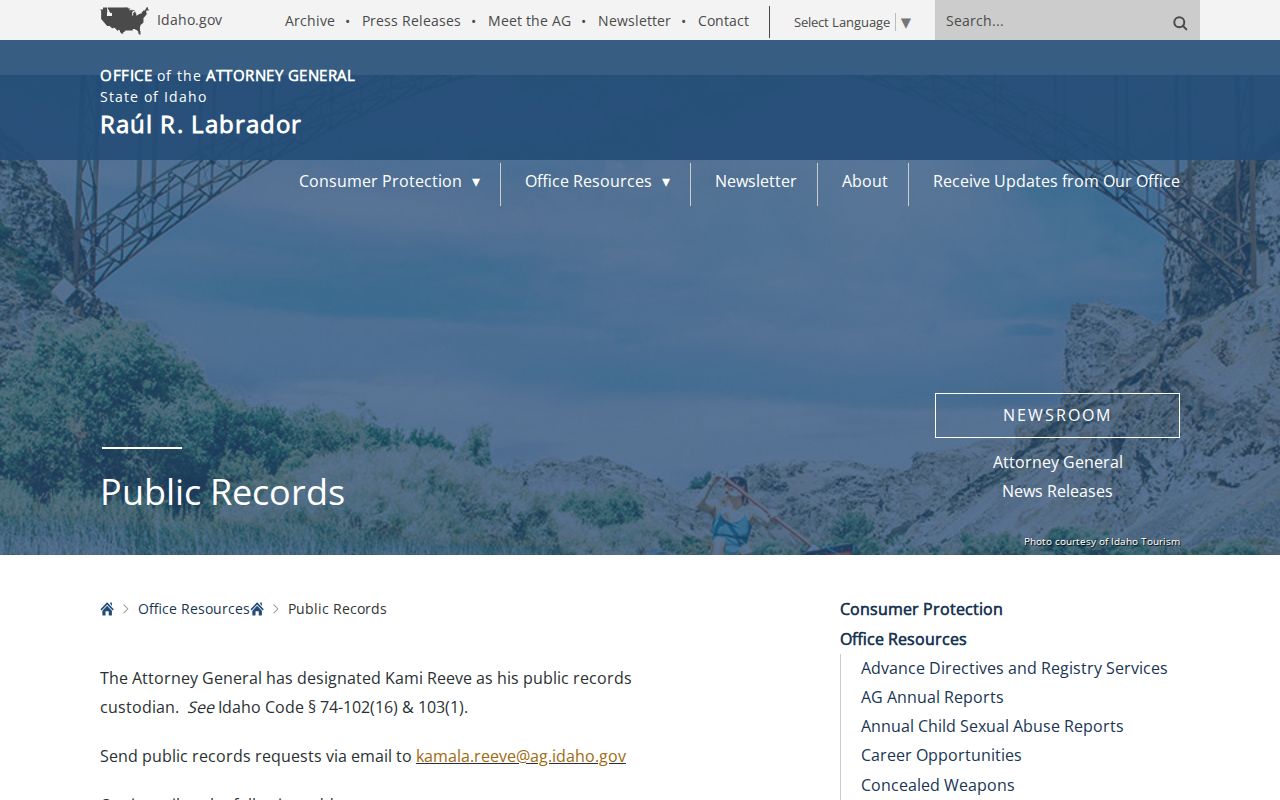 Pocatello residents directory Idaho public records guidance